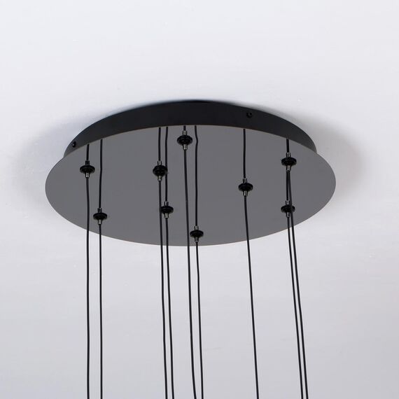 4371-9P, подвесная люстра, D430xH2170, 9xLEDx5.3W, 3360LM, 4000K, CRI>90, included, изображение 4