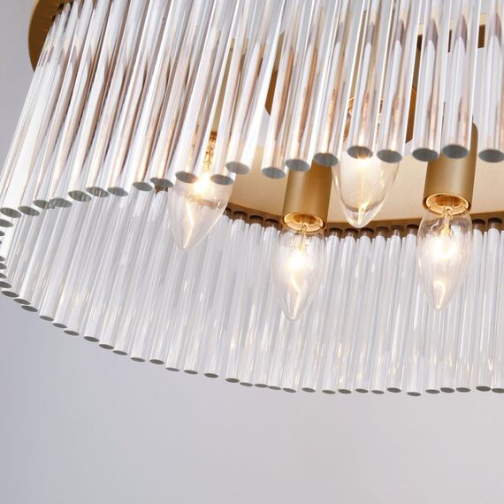 4200-12P, подвесная люстра, L1000xW320xH380/1220, 12xE14x40W, excluded, изображение 7