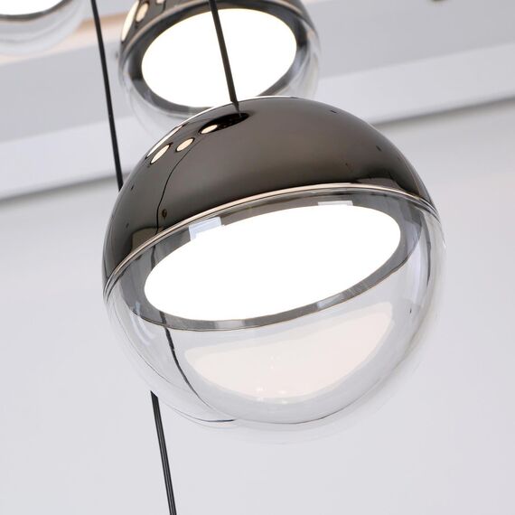 4371-9P, подвесная люстра, D430xH2170, 9xLEDx5.3W, 3360LM, 4000K, CRI>90, included, изображение 5