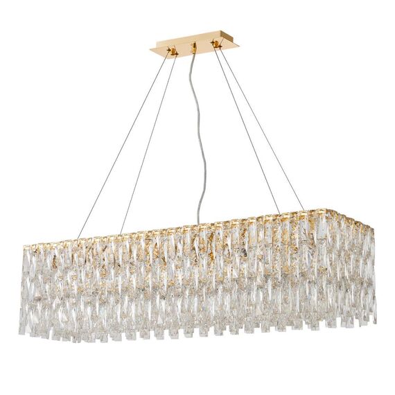 4722-10P, подвесная люстра, L1000xW300xH800/1300, 10xE14x40W, excluded, изображение 2