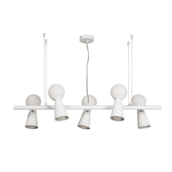 4094-5P, подвесная люстра, L900xW330xH230/1730, 5xG9LEDx3W + 5xGU10x35W, excluded, изображение 2