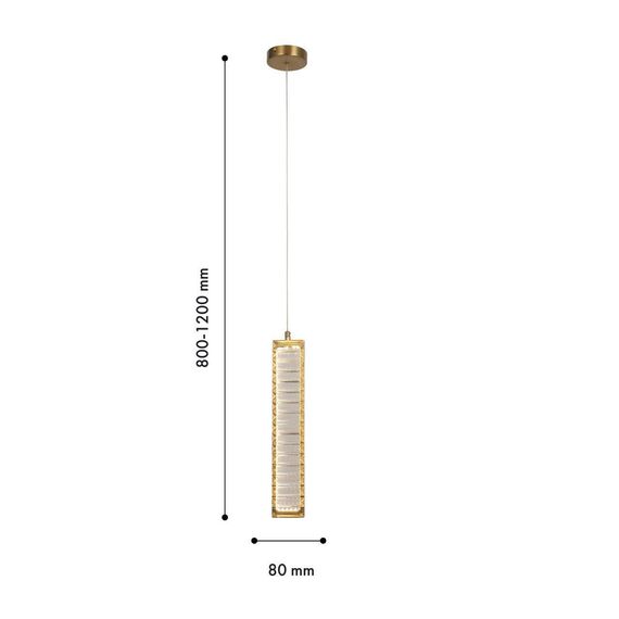 4195-2P, подвес, D80xH800/1200, 2xLEDx16W, 2880LM, 4000K, included, изображение 3