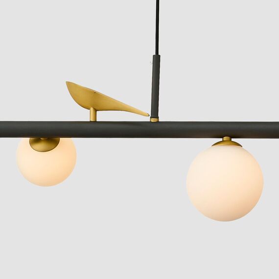 4324-5P, подвесная люстра, L870xW160xH265/1800, 2xLEDx6W + 3xLEDx5W, 2160LM, 4000K, included, изображение 3