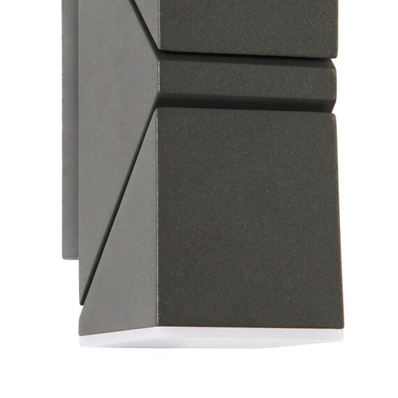 3027-2W, уличный светильник, D80xW62xH156, 2xLEDx7W, 600LM, 4000K, IP54, included, изображение 3