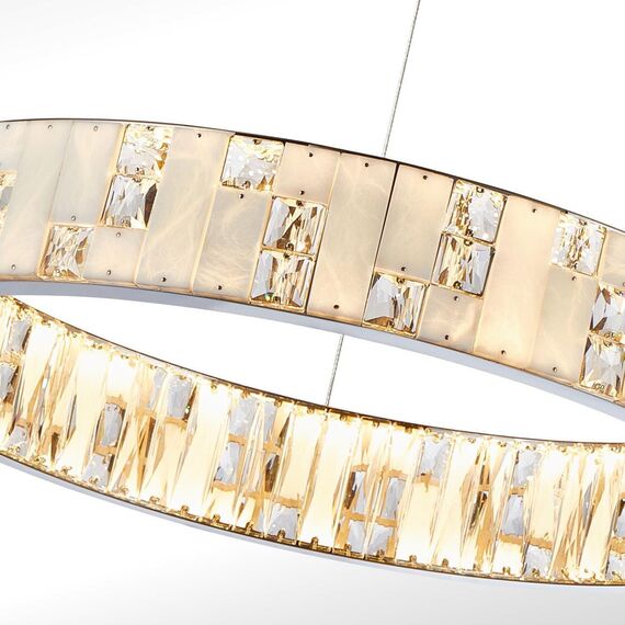 4205-6P, подвесная люстра, D630xH110/1500, 2xLEDx34W, 3400LM, 3000K, included, изображение 5