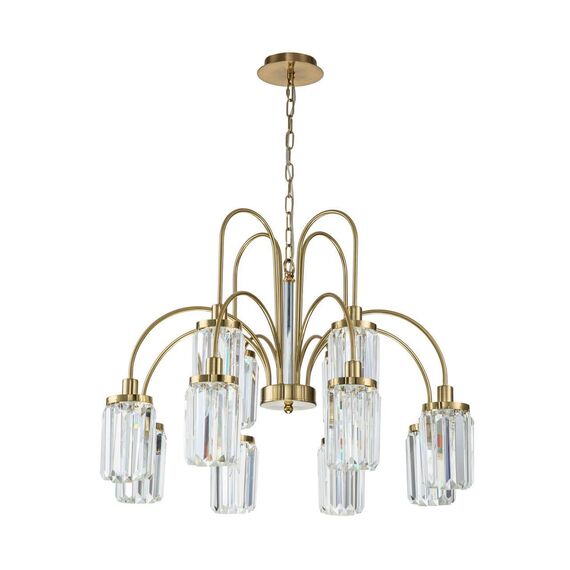 2969-12P, подвесная люстра, D815xH650/1650, 12xE14x40W, excluded, изображение 2