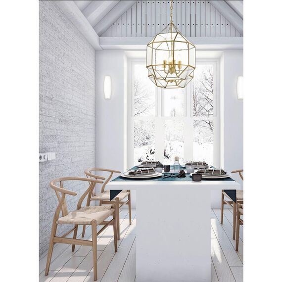 1948-4P, люстра подвесная, L390xW390xH525/1330, 4xE14x40W, excluded, изображение 3