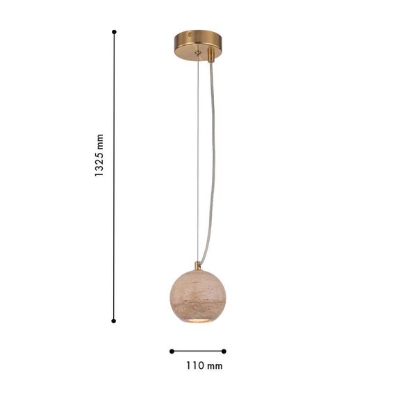 4652-1P, подвес, D110xH125/1130, 1xGU10x35W, excluded, изображение 3