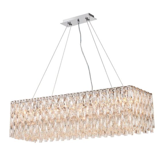 4723-10P, подвесная люстра, L1000xW300xH250/1300, 10xE14x40W, excluded, изображение 2