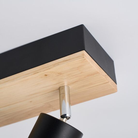 4437-2C, потолочный светильник, L500xW90xH175, 2xGU10x50W, excluded + LEDx8W, 800LM, 4000K, included, изображение 5