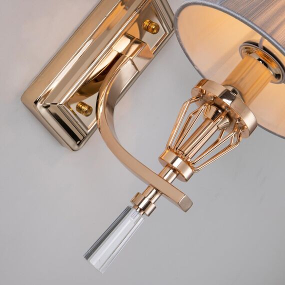 2690-1W, настенный светильник, D220xW160xH330, 1xE14x40W, excluded, изображение 5