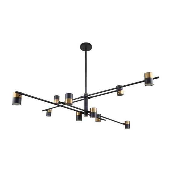 3092-10P, потолочная люстра, D1315xH460/860, 10xGU10x35W, excluded, изображение 2