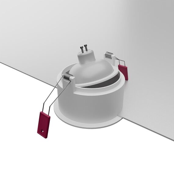 4546-1C, врезной светильник, D80xH56, cutout:D75, 1xGU10x35W, IP20, excluded, изображение 5