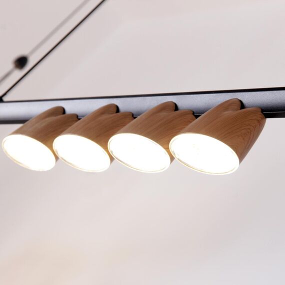 4266-10P, подвесная люстра, L1350xW70xH110/1610, LEDx48W, 2065LM, 4000K, included, изображение 8