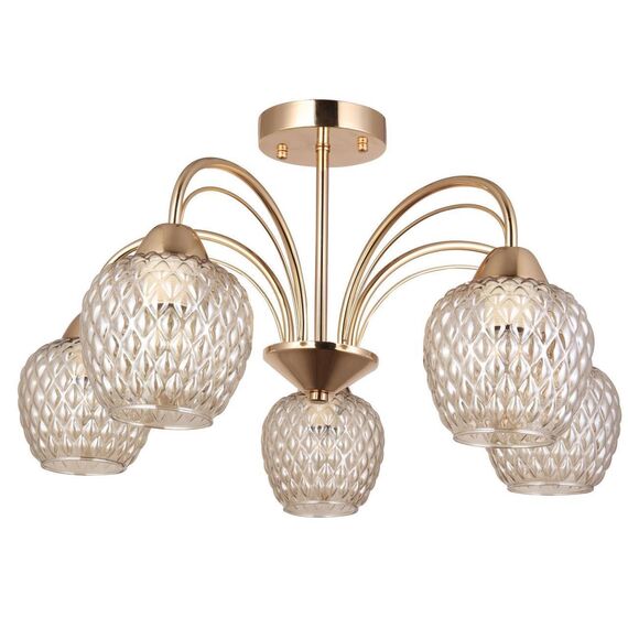 2541-5U, потолочная люстра, D580xH330, 5xE27x60W, excluded, изображение 2