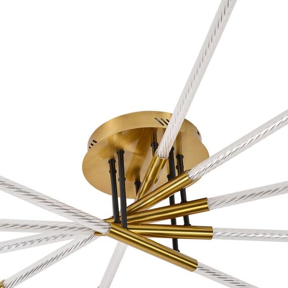 4469-5C, потолочная люстра, D1000xH220, LEDx65W, 8840LM, 4000K, included, изображение 4