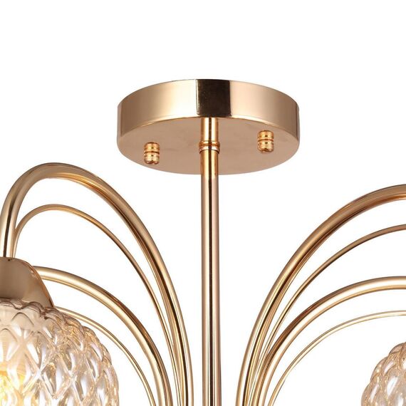 2541-5U, потолочная люстра, D580xH330, 5xE27x60W, excluded, изображение 4