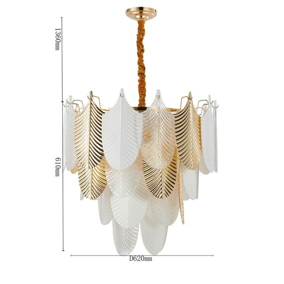 2619-19P, подвесная люстра, D620xH610/1970, 19xE14x40W, excluded, изображение 3