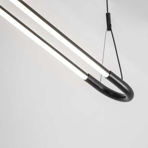 4587-12P, подвесная люстра, L1200xW115xH600/1500, LEDx58W, 4640LM, 4000K, included, изображение 5