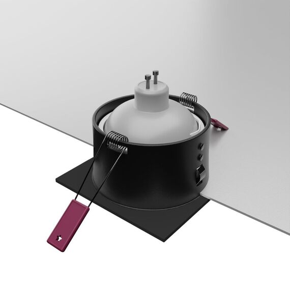 4531-1C, врезной светильник, L87xW87xH44, cutout:D75, 1xGU10x35W, IP65, excluded, изображение 4