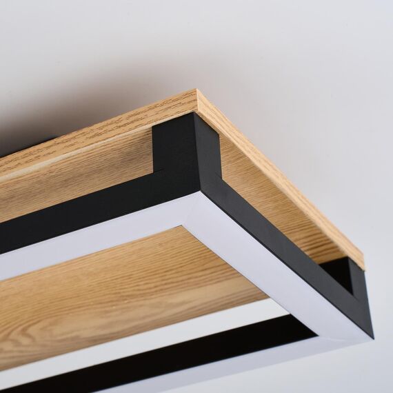 4434-2C, потолочный светильник, L600xW170xH80, LEDx56W, 3200LM, 3000-6000K, included, remote control, изображение 4