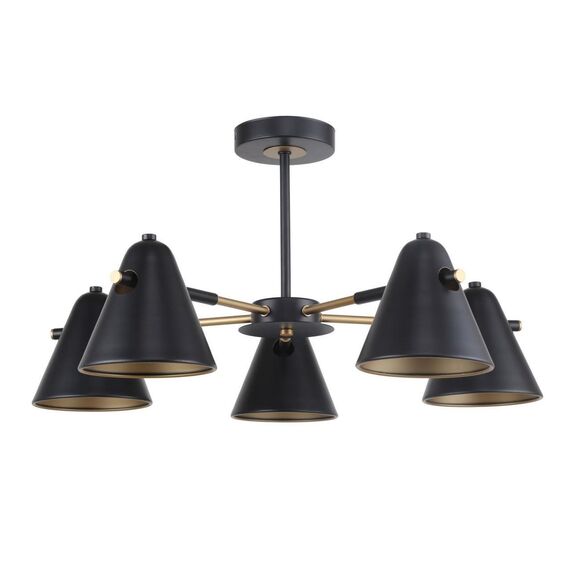 2844-5P, потолочная люстра, D610xH330, 5xE14x40W, excluded, изображение 2