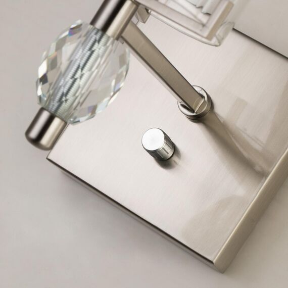 2704-1W, настенный светильник, D220xW100xH260, 1xE14x40W, excluded, dimmer, изображение 4