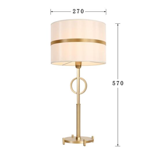 2634-1T, настольный светильник, D270xH570, 1xE14x40W, excluded, изображение 3