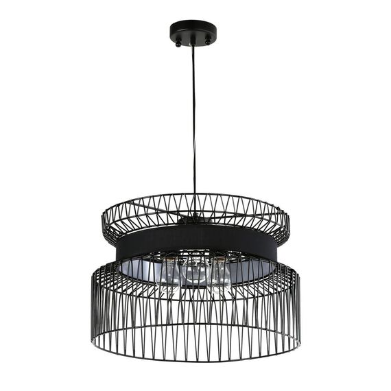 2363-2P, подвес, D450xH280/1280, 3xE27x40W, excluded, изображение 2