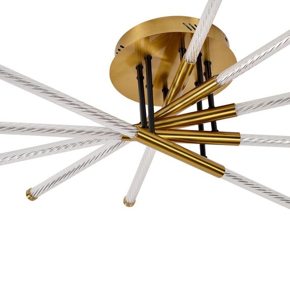 4469-5C, потолочная люстра, D1000xH220, LEDx65W, 8840LM, 4000K, included, изображение 5