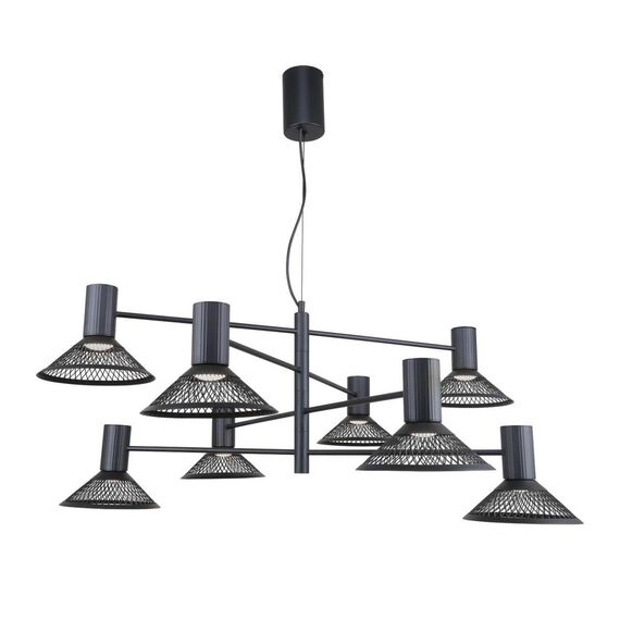 4623-8P, подвесная люстра, D900xH570/1470, 8xLEDx6W, 5280LM, 3000K, included, изображение 2