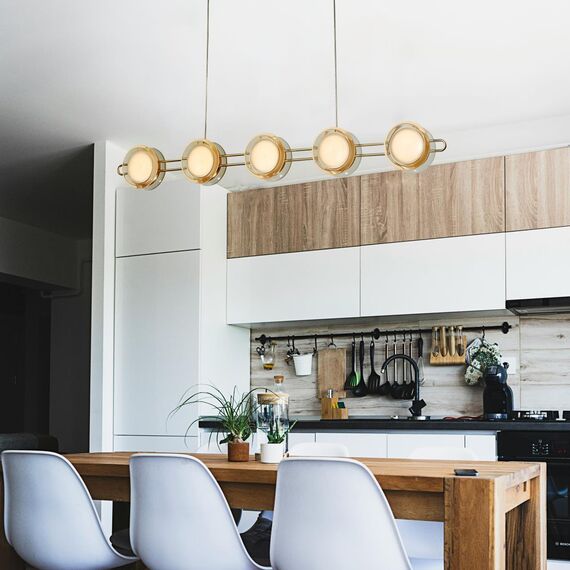 4334-32P, подвесная люстра, D600xH650/3000, 32xLEDx4W, 10240LM, 4000K, included, изображение 4