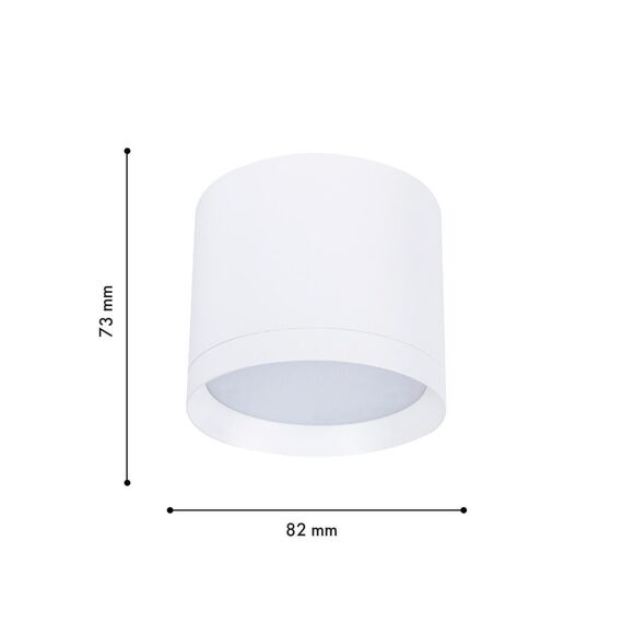 4708-1C, накладной светильник, D82xH73, 1xGX53LEDx15W, IP20, excluded, изображение 2
