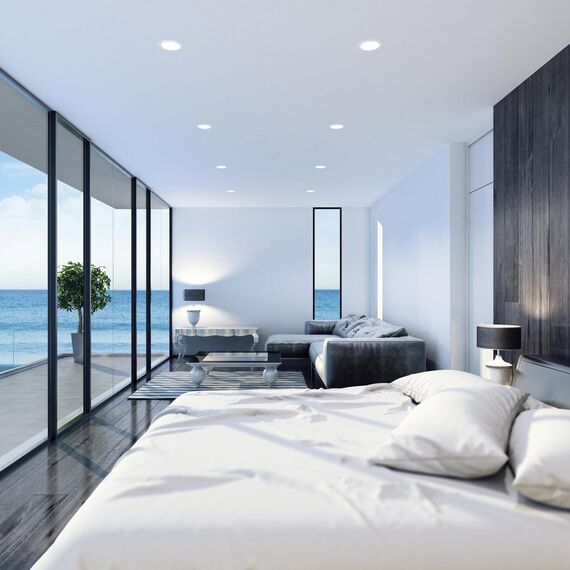 4645-1C, врезной светильник, D113xH30, cutout:D90, LEDx7W, 450LM/560LM/500LM, 3000K/4000K/6500K, IP44, CRI>80, beam angle:120, included, изображение 12