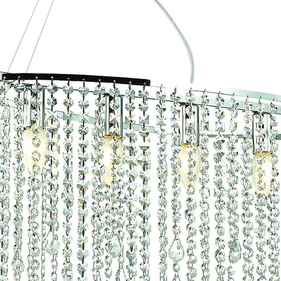 1692-5P, люстра подвесная, L650xW240xH450/1450, 5xE14x40W, excluded, изображение 3