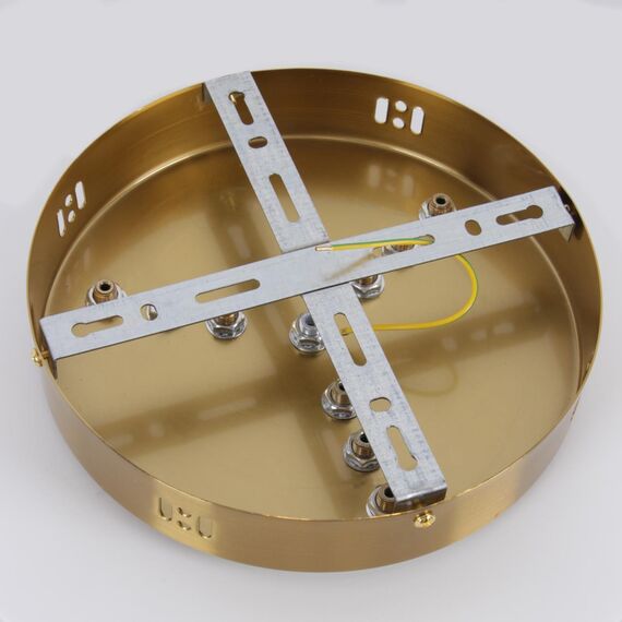 4591-220-9BR, потолочная чаша, D220xH40, цвет латунь, изображение 3