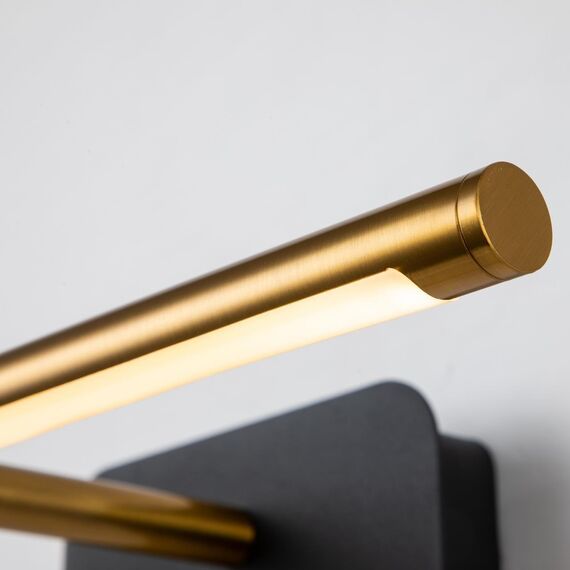 4016-1W, настенный светильник, D155xW410xH80, LEDx8W, 600LM, 3000K, IP20, included, изображение 4