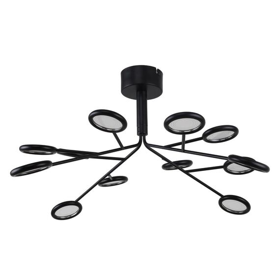 4252-12P, подвесная/потолочная люстра, D650xH320/1320, 12xLEDx3W, 3060LM, 4000K, included, изображение 5