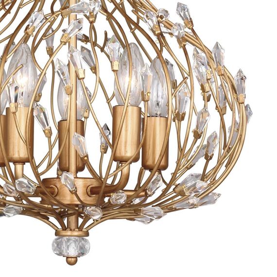 2020-5P, люстра подвесная, D420xH450/800, 5xE14x40W, excluded, изображение 4