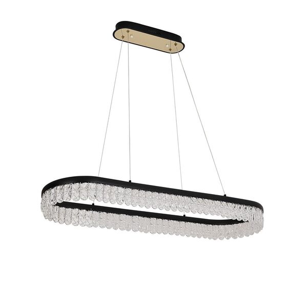 4187-1U, люстра, L1000xW300xH130/1000, LEDx84W, 3780LM, 3000-6000K, included, remote control, изображение 2