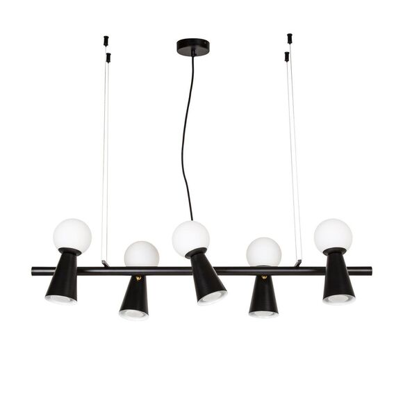 4095-5P, подвесная люстра, L900xW330xH230/1730, 5xG9LEDx3W + 5xGU10x35W, excluded, изображение 2