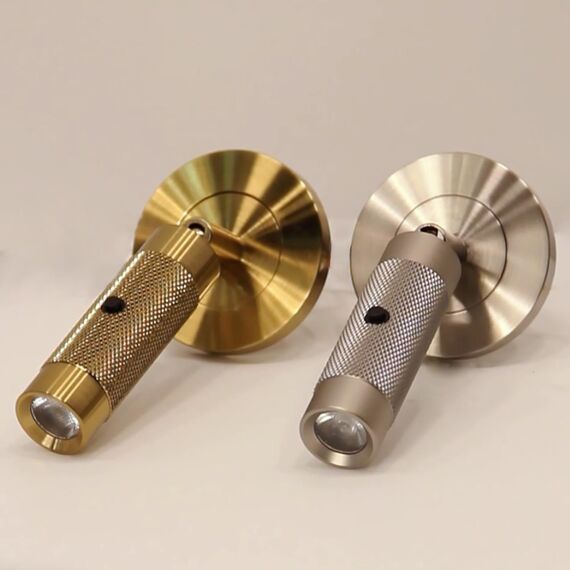 4276-1W, настенный светильник, D105xW70xH135, cutout:D30, LEDx3W, 150LM, 4000K, included, switch, изображение 4