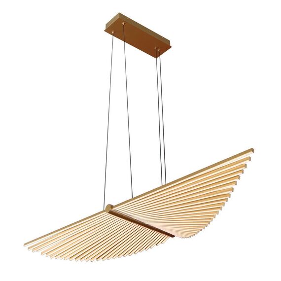 4380-2P, подвесная люстра, L1050xW270xH1500, LEDx60W, 4200LM, 4000K, included, изображение 4