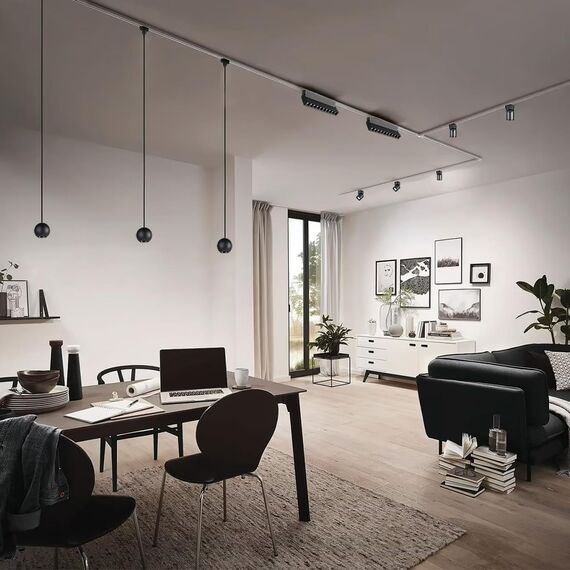 4227-1P, трековый светильник, D80xH1650, LEDx8W, 42V, 400LM, 3000-6000K, CRI>90, included, изображение 4