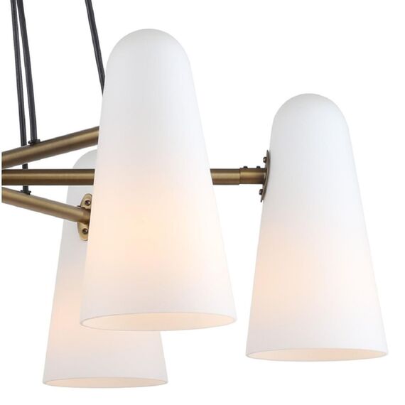 2763-6P, подвесная люстра, D700xH1160, 6xE14x40W, excluded, изображение 4