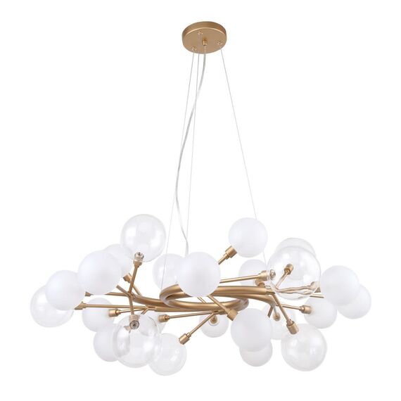 2515-15P, люстра подвесная, D850xH460/1100, 15xG9x40W, excluded, изображение 2