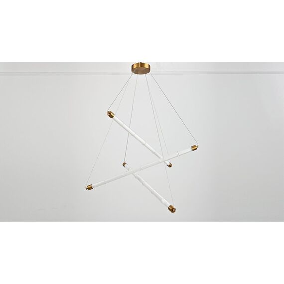 4558-3P, подвесная люстра, D390xH555/1510, 3xLEDx11W, 3500LM, 4000K, included, изображение 6