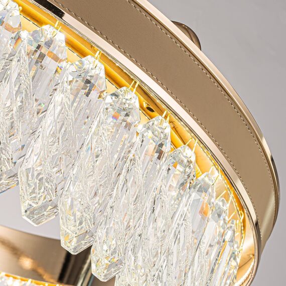 4304-6P, подвесная люстра, D600xH350/1165, LEDx60W, 3650LM, 3000K/4000K/6000K, included, изображение 7