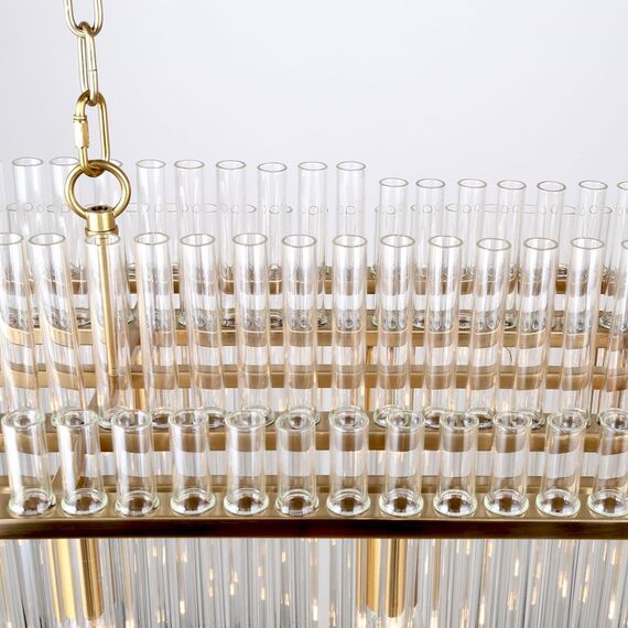 4203-12P, подвесная люстра, L1000xW350xH520/1380, 12xE14x40W, excluded, изображение 6