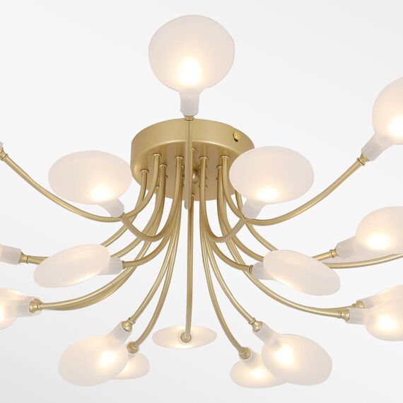 4197-20C, потолочная люстра, D630xH210, 20xG4LEDx3W, 4000LM, 3000K, included, изображение 4